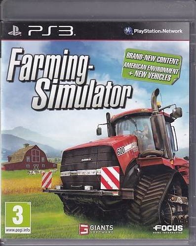 Farming Simulator - PS3 - Uden Manual (B Grade) (Genbrug)